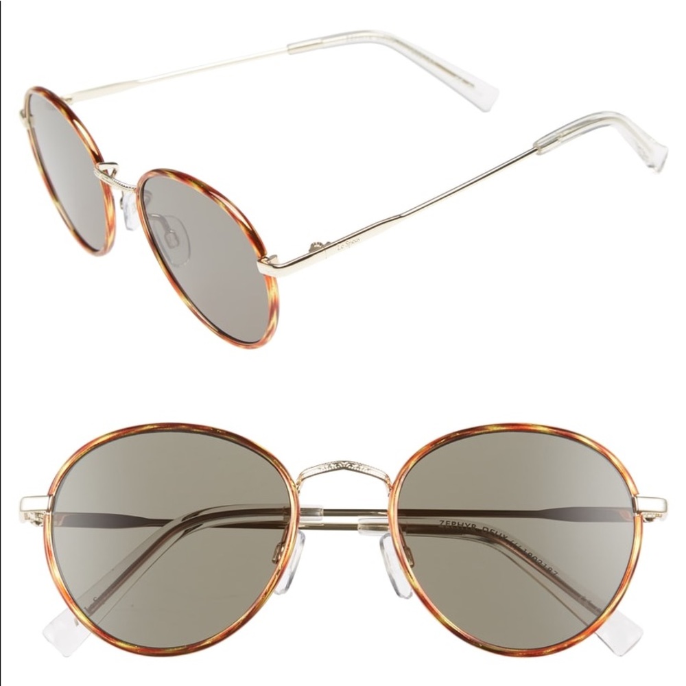 Le Specs Zephyr Deux Sunglasses Tort/Khaki Mono